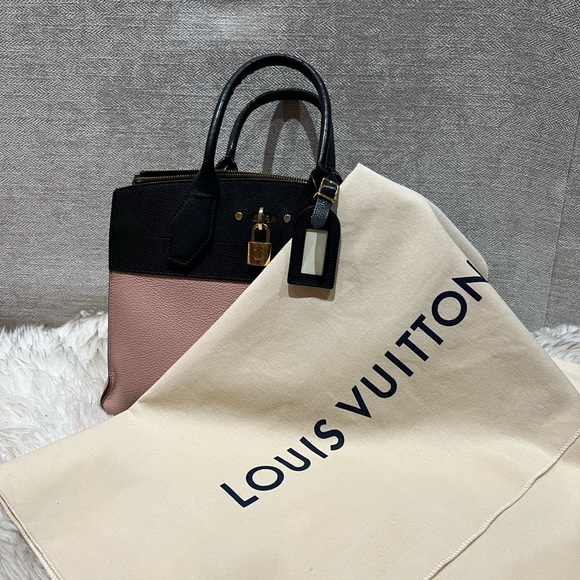 Louis Vuitton City Steamer MM Pink/Black Hand Bag - Picture 7 of 15